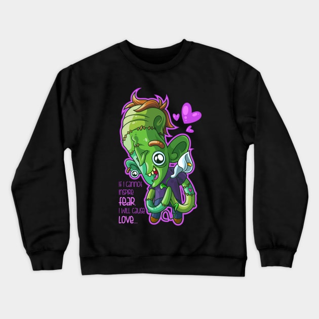 Frank And Love Crewneck Sweatshirt by ArtisticDyslexia